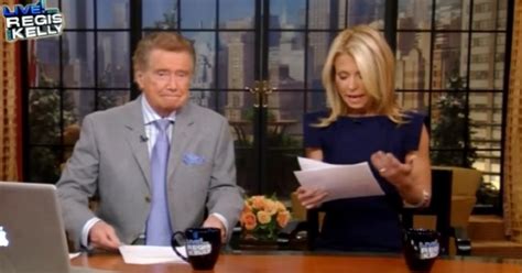 Kelly Ripa Was Personally Offended By Regis Philbin Former Co Host