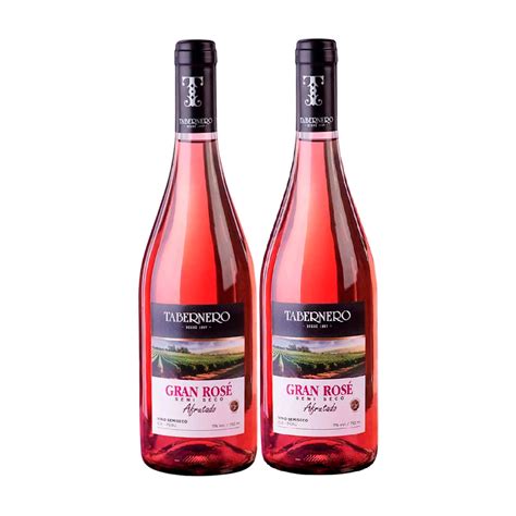 Pack 2 Vino Tabernero Semi Seco Rose x 750 Ml Tambo Cada vez más