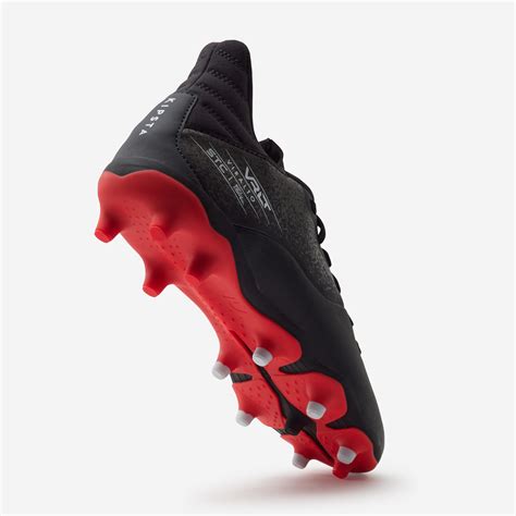 Men's Soccer Cleats - Viralto I FG Black/Red - smoked black, fluo ...