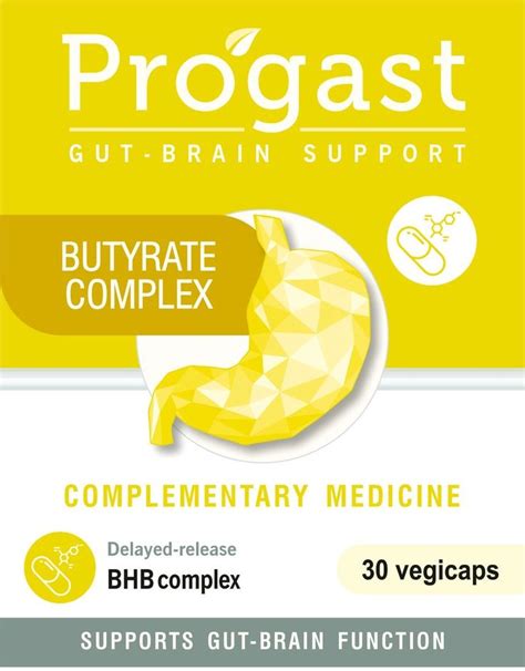 Progast Butyrate Complex Gut Support 30 Capsules Buy Online In