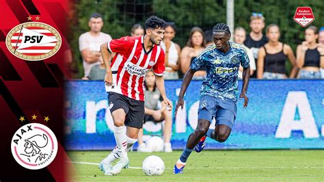 Samenvatting Jong Psv Jong Ajax Youtube