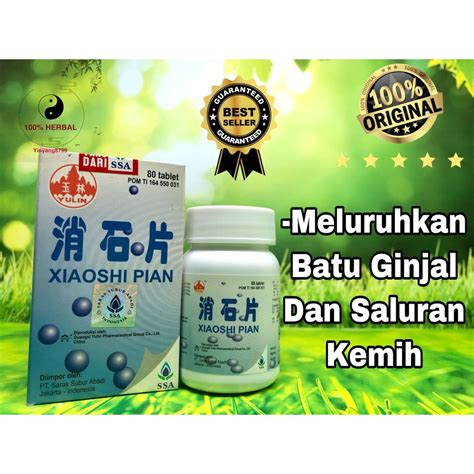 Jual Xiao Shi Pian Obat Batu Ginjal Saluran Kemih XIAOSHIPIAN