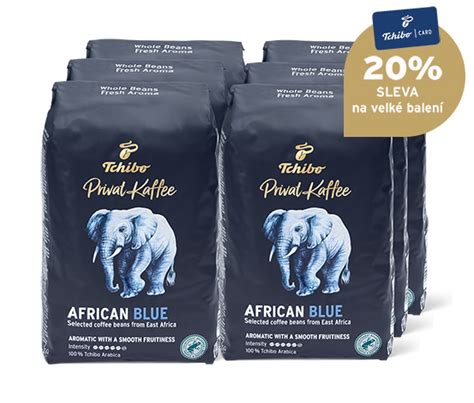 Privat Kaffee African Blue zrnková káva 6 x 500 g online bestellen