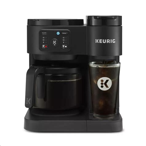 Keurig K Duo Essentials Hot Iced Single Serve K Cup Pod Carafe Coffee Maker Gen Amazon