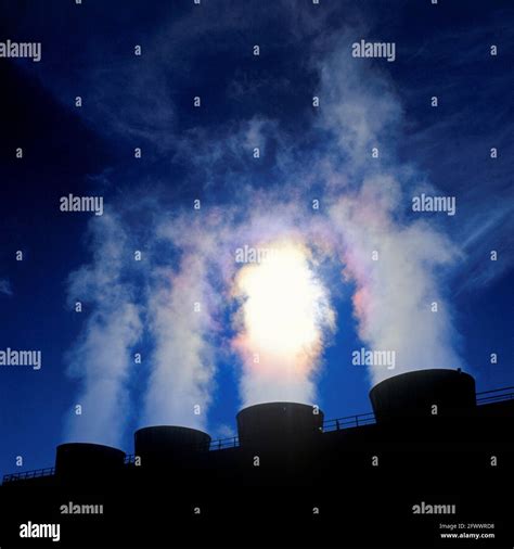 Geothermal Steam Vents Stock Photo - Alamy