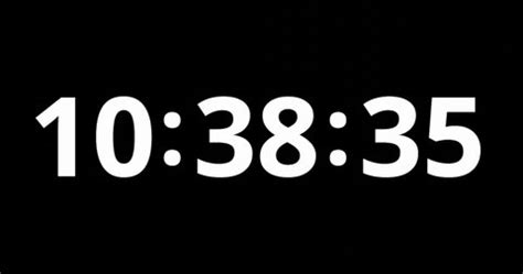 3d Render Counting Numbers Clock Timer Stock Footage Video (100% ...