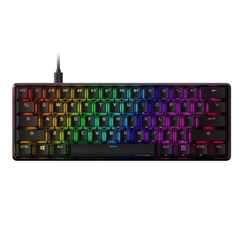 Teclado Gaming Hyperx Alloy Origins Mec Nico Al Mbrico Conexi N