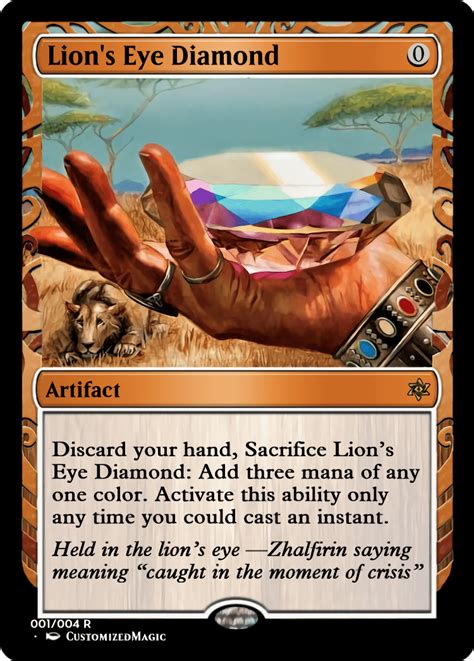 Lion's Eye Diamond | Magic The Gathering Proxy Cards