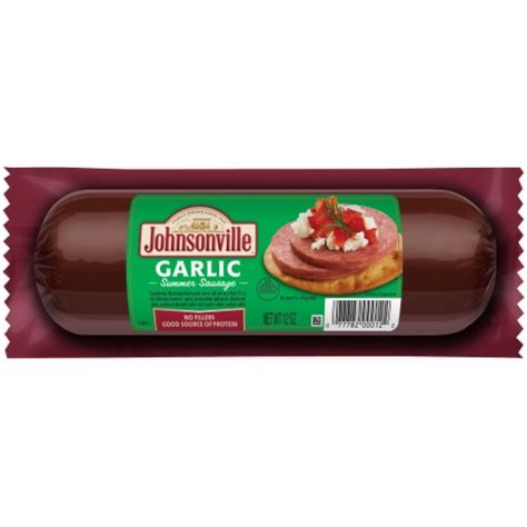 Johnsonville Garlic Summer Pork Sausage Oz Frys Food Stores