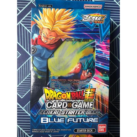 B B I Dragonball Super Card Game Zenkai Starter Deck Blue Future