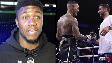 I Don T Want To See Conor Benn Vs Amir Khan Lerrone Richards Reacts