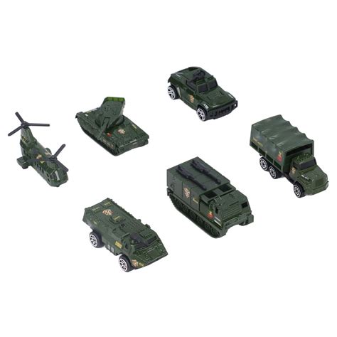 Ccdes Diecast Military Vehicles Army Toy Mini Pocket Size Play Truck