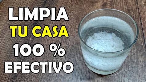 EL PODER DEL VASO DE AGUA VINAGRE Y SAL Elimina Energías Negativas