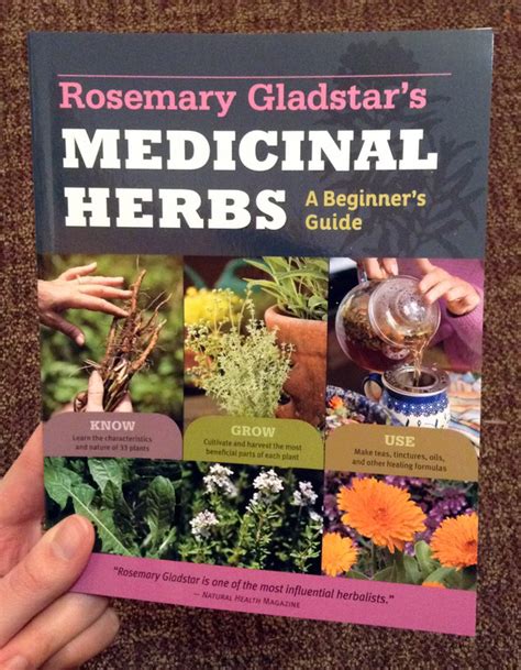 Rosemary Gladstars Medicinal Herbs A Beginners Guide Microcosm