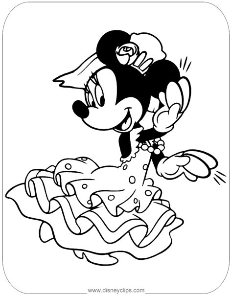 Minnie Mouse Coloring Pages 2 Disneys World Of Wonders