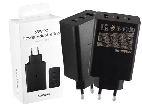 ŁADOWARKA SAMSUNG EP-T6530 65W PD USB + TYP C 20 V - ERLI.pl