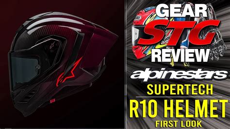 Alpinestars Supertech R Launch Edition Helmet First Look From