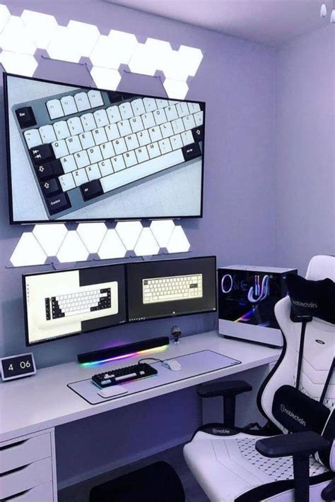 Gaming Desk Setup, Best Gaming Setup, Computer Gaming Room, Gamer Setup ...