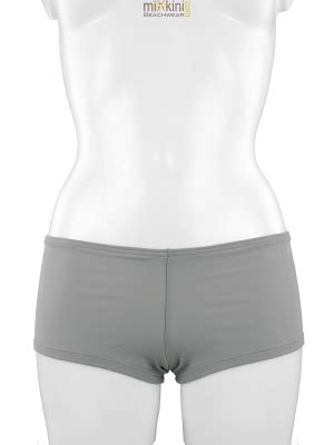 Hotpants Bikinis In Grau Grau Bikini Hotpants MIXKINI BEACHWEAR