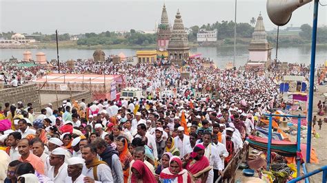 माघी वारी 2023 पंढरी नगरीत लाखो भाविक Maghi Wari 2023 Pandharpur