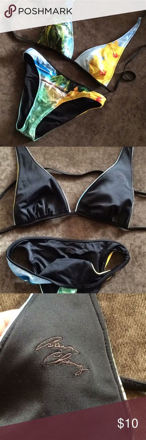 Island Black Reversible Bikini Reversible Bikinis Bikinis Black