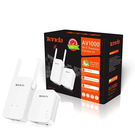 Tenda Av Wi Fi Powerline Extender Kit