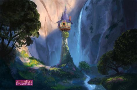 Tangled Rapunzels Tower By Annmelisse On Deviantart