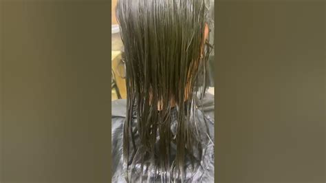 Short Hair Cut With Loréal Smoothing Treatment Hair Parmanent Hair