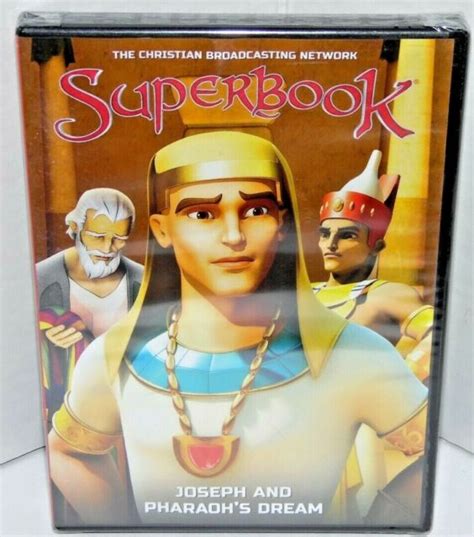 CBN Superbook Joseph And Pharaoh S Dream DVD 2013 NEW Christian Cartoon