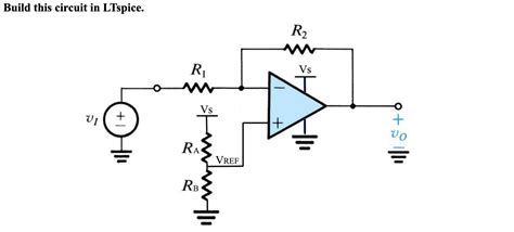 Solved Build The Circuit In Ltspice And Run A Chegg