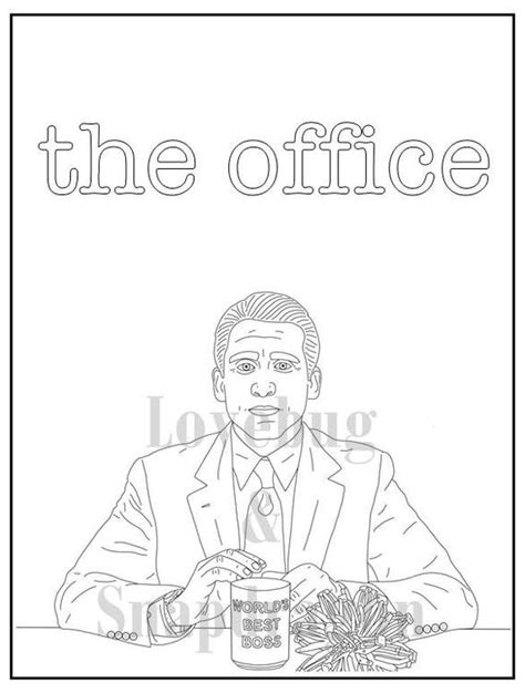 Dunder Mifflin Coloring Pages Coloring Pages