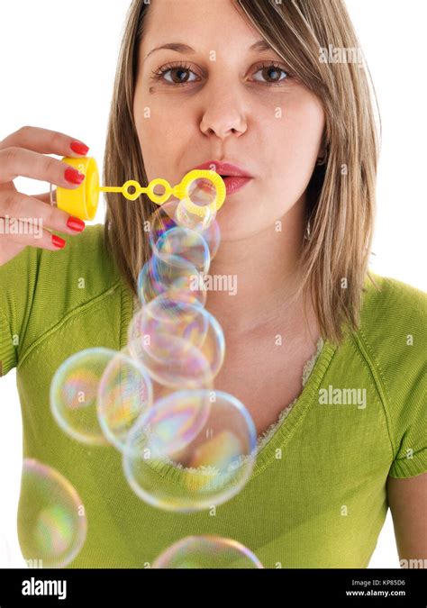 Blowing Bubblesblowing Bubblesblowing Bubblesblowing Bubbles Stock