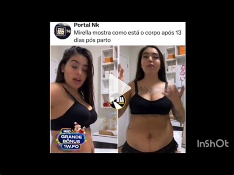 MIRELLA MOSTRA CORPO POS PARTO MC MIRELLA MOSTRA CORPO PÓS PARTO MC