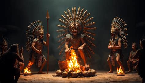 The Role Of The Tlatoani In Aztec Sacrificial Ceremonies Aztec Mythology