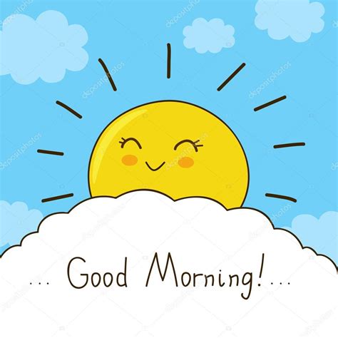 Good Morning Card — Stock Vector © Huhli13 88779878