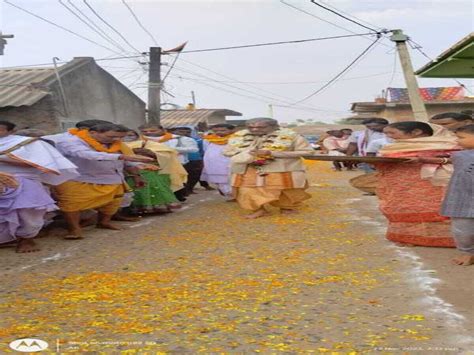 After The Conclusion Of Seven Day Shrimad Bhagwat Katha Prasad Was