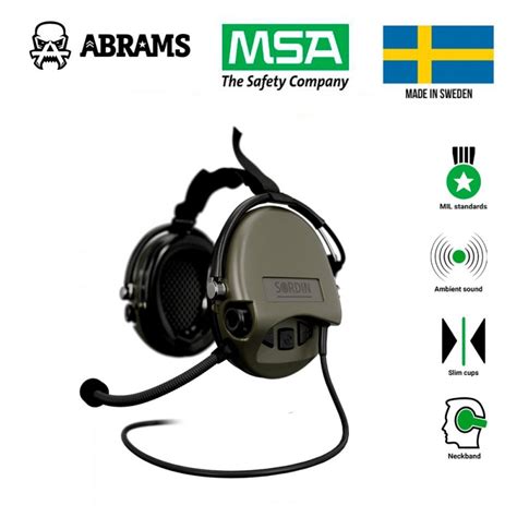 Msa Sordin Supreme Mil Cc Neckband