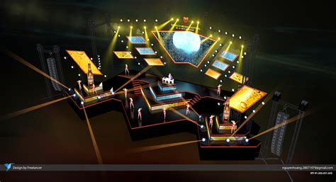 Habeco Music Festival Stage Design Behance