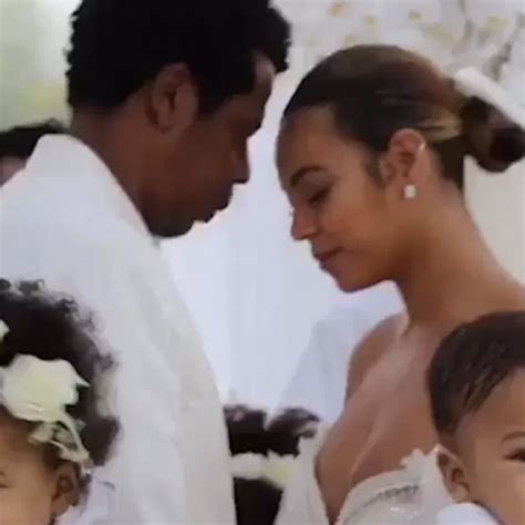 Beyonce Shares Glimpse Of Wedding Dress She Wore To Renew Vows To Jay Z