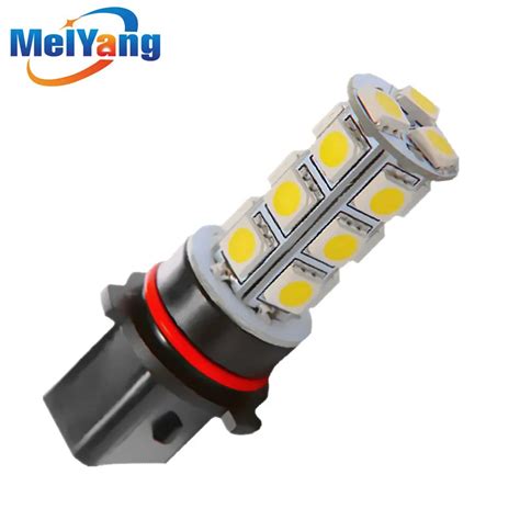 Aliexpress Buy P13W 18 SMD 5050 Pure White DRL Fog LED Car Bulb