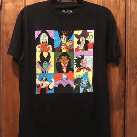 Hot Topic Tops Disney Villains Tshirt Poshmark