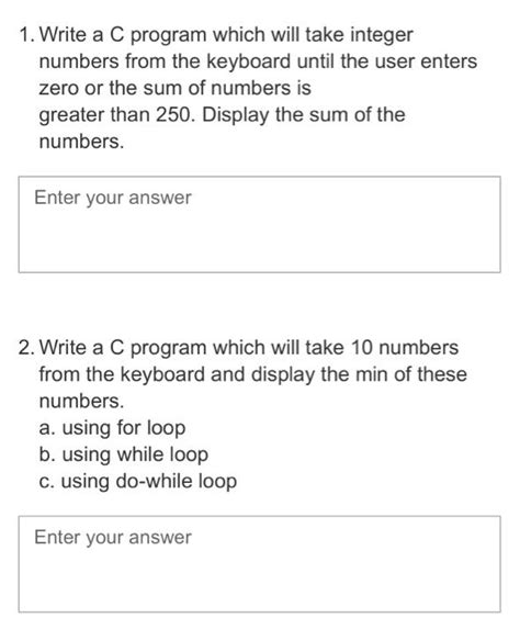 Solved Help Me With Explanation Please 1 Write A C Progr