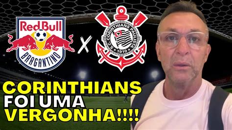 CRAQUE NETO DETONA CORINTHIANS PASSOU VERGONHA CONTRA O BRAGANTINO