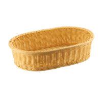 Polypropylene Rattan Basket With Stainless Steel Wire X X Cm