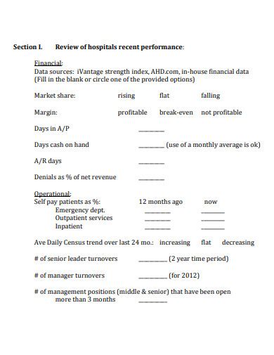 Hospital Marketing Plan - 11+ Examples, Word, Docs, Pages, How To Write ...