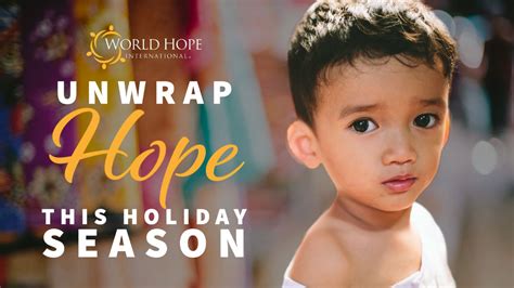 Unwrap Hope This Givingtuesday World Hope Canada