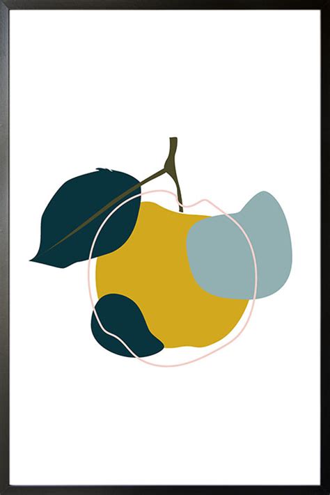 Abstract Apple poster - Artdesign