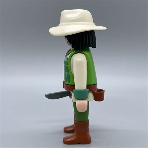 Playmobil Jungle Explorer Alligator Crocodile Ravine Male Adult Figure