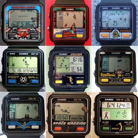 Casio Gaming Watch Rnostalgia