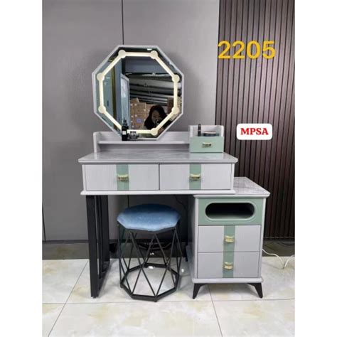 Jual Meja Rias Import Ala Korea Vanity Dressing Table Minimalis